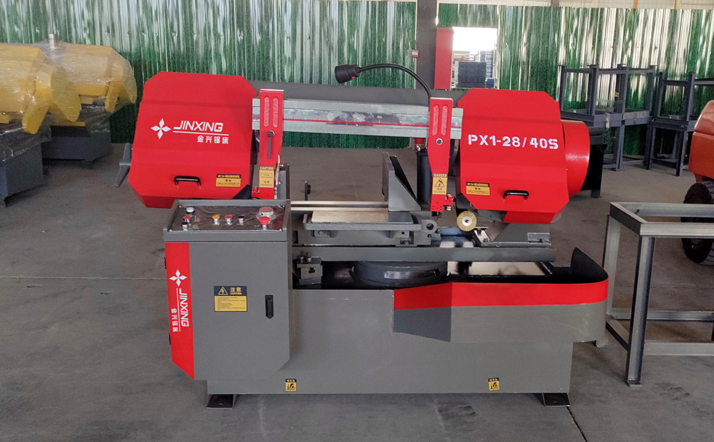 剪刀式角度帶鋸床PX1-28/40S